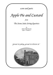 Apple Pie and Custard. String Quartet No.1 (intermediate)